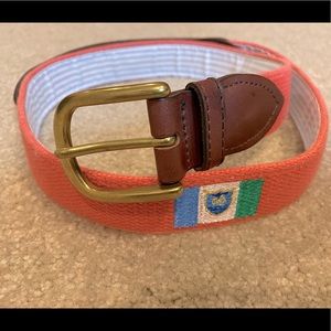 Mens Belted Cow Pink Belt 34/35